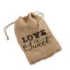 Wholesale Drawstring Burlap Gift Bags Small Jute Hessian Pouches Eco-friendly Food Grade