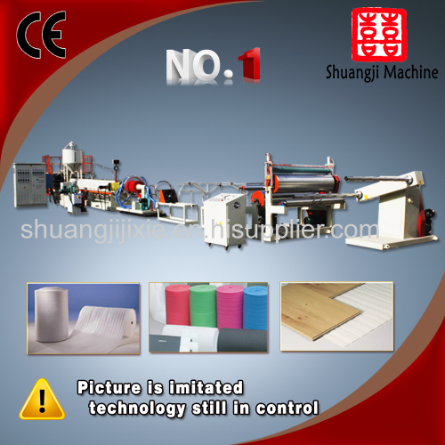 High technology epe foam sheet extruder machine