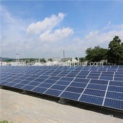 N-shape W-shape Concrete Structures Ground Solar PV Mounting System Solar Racking System