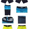 High Quality 4 Ways Strech Board Shorts Sublimtion Mens Swim Trunks Cool Beach Shorts For Men