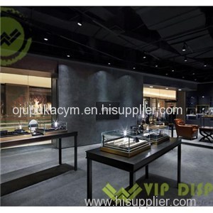 Attractive Wooden Jewellery Shop Furniture Design For Jewelry Showroom And Retail Shop