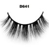 100 % 3D Authentic Real Soft Siberian Mink Fur Strip False Eyelashes Eye Lash Real Mink Eyelash Extensions