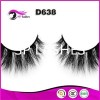 Factory Price 100% Hand Made Fur Material Reusable Mink Eye Lashes Wholesale Mink Fur Eyelashes