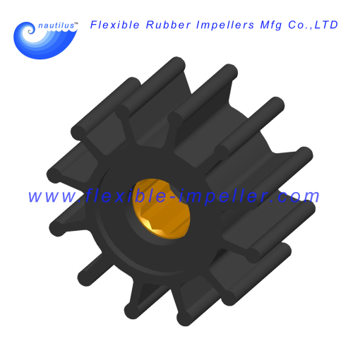 Water Pump Flexible Rubber Impellers for Ford Marine Diesel Engine 2400 2700 2701E 2704ET 2711-2714ET 590E FSD
