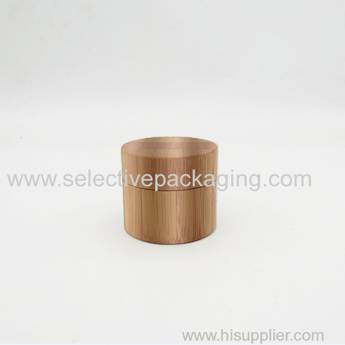 10g bamboo PP plastic cream jar