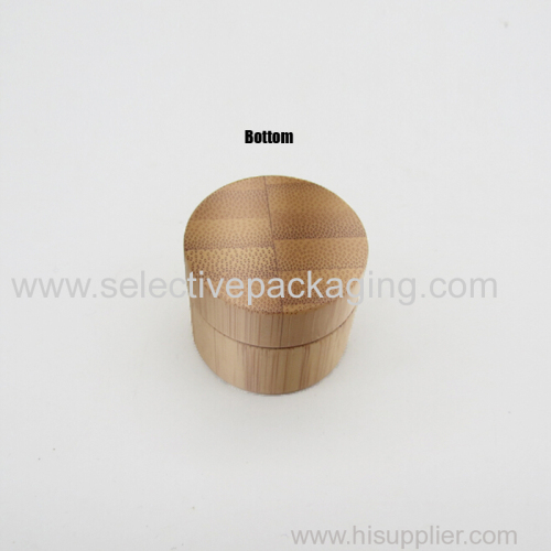 10g bamboo PP plastic cream jar