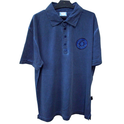 Mens Washed Polo Shirt