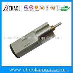 Low Current Low Speed Gear Motor With Reduction Gear Box ChaoLi-G8-FFK20 For Hair Curler And 3D Printer