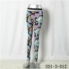 Women Fashion Sexy Woven Printing High-waist Comfortable Leggings