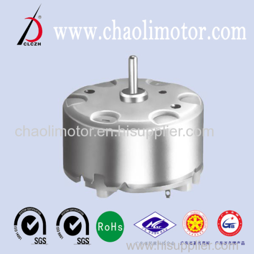 Motor Manufacturer ChaoLi DC Round Motor ChaoLi-RF500TB For Air Cleaner And Humidifier