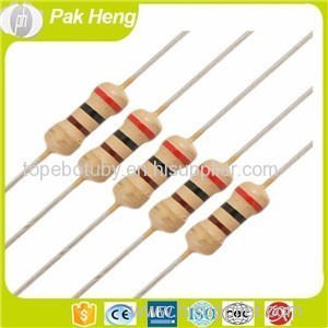 1 Ohm Carbon Thin Film Fixed Ptc Resistors With 10% Resistance Tolerance