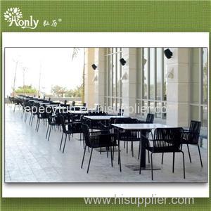 Coffee Shop Furniture Table And Chairs Set