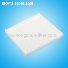 Pinhole cotton TOYOTA Cabin filter factory price