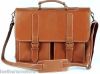 genuine cow leather briefcase leather bag