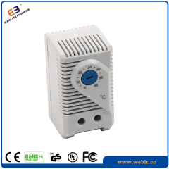 Temperature controller for network cabinet