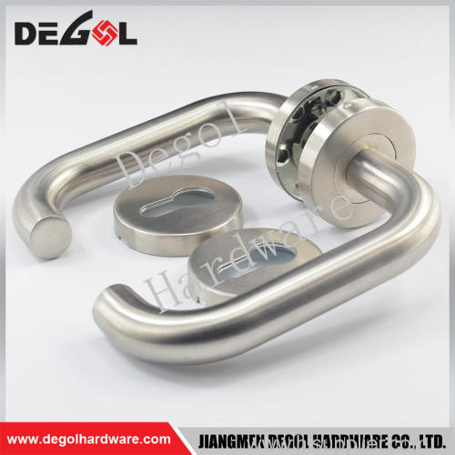 New design interior room stainless steel tube lever designer door handle