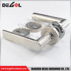 Best selling stainless steel solid lever chrome interior door handles