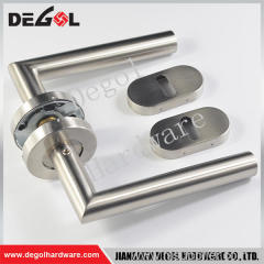 Best selling double sided stainless steel tube lever type main door handle