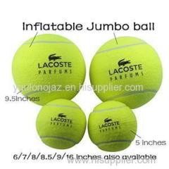 Custom Over Size Pink Signature Jumbo Tennis Ball
