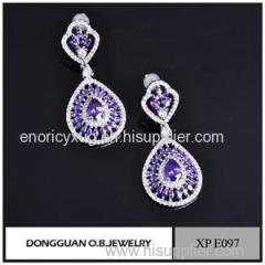 Fashion Imitation Jewellery/brass Earring Jewelry Hanging Stud Earrings