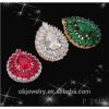 Trendy Heart Pendant Necklace/Gemstone Zircon Jewelry Wholesale /Charm Pendant