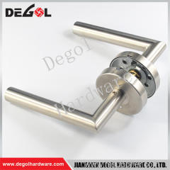 China manufacturer stainless steel tube type room entry door handle