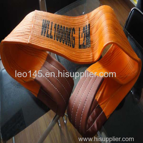 flat polyester webbing sling