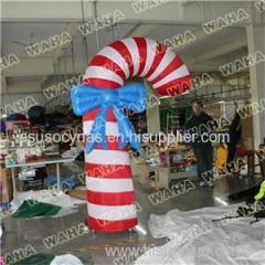 Hot Sale Inflatable Candy Cane With Led Light