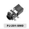 2.5mm 4 Pole SMT 5 Pin Audio Jack