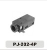 2.5mm 4 Pole SMT 4 Pin Audio Jack