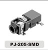 2.5mm 3 Pole SMT 4 Pin Audio Jack