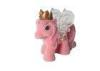 Pink Soft PVC Mini Capsule Toy Capsule Pony With Clear Wing 3cm Height