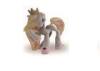 6cm / 8cm Plastic Flocking Horse Figurine Toys Unique Lovable For Kids Christmas Gift