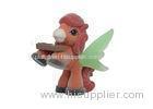 Safe Beautiful Plastic Pony Toys Eco - Friendly EN71 Standard Musical Cartoon Design