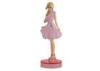 Pink Dress Lovely Disney Plastic Figures Fashion Barbie Doll Toys For Girls