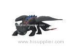 Environment Protect PVC Disney Plastic Dragon Toy Figures Natural Black 4 Inch