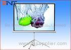 120 Inch Portable Projection Projector Screen With Tripod Stand Manual Fixed Lock