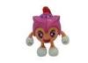Cute Plastic Little Cool Action Figures Pink Big Mouth Style For Home Decoration