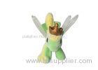 Colorful Plastic Portable Filly Horse Toys Environmental Protect PVC Material