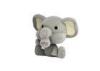 Funny Plastic Mini Capsule Toy Non - Toxice Gray Elephant Stuffed Animal