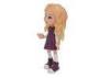 Environmental Magic Pretty Plastic Figures Toys Purple Dress Style For Decoration
