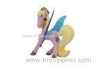 Soft Non - Toxic Pvc Blue Wing My Little Pony Toys For Kids 8cm Height Long Tail