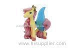 Soft PVC Pony Plastic Figures Toys Attractive Golden Crown BSCI Approval