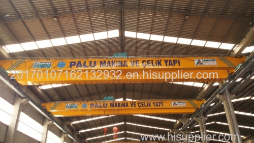 Electrical overhead travelling cranes