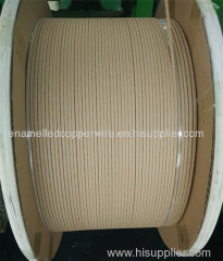 Kraft Paper Covered Ractangular/Round Aluminum/Copper Magnet Winding Strip Wire
