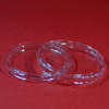 Acrylic coin capsule with multiple angle