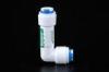 White RO Membrane Shell Check Valve Adapter Elbow Leakage Proof In Pipe Line