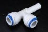 700F White Polypropylene 3 8 Tee Fittings RO Systems Water Filter Accessories