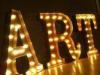 Customized Illuminated Metal Marquee Letter Lights For Holiday Decoration