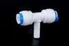 16Bar Pressure Plastic Quick Connect Fittings Leakage Proof PVC Elbow Tee